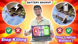 Use Laptop While Charging Or On Battery  Which Is Safe [upl. by Cacka]