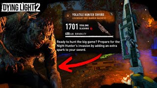 Volatile Hunter Sword amp Charm Showcase In Dying Light 2 [upl. by Kotto]