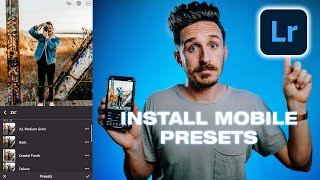 How to install presets to Lightroom Mobile  FREE PRESET [upl. by Lunnete123]