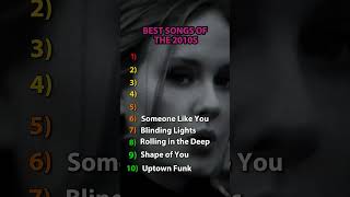 The 10 Best Songs of the 2010s [upl. by Aimaj]