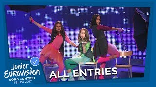 ALL JUNIOR EUROVISION SONGS FROM GREECE 🇬🇷 🎉 [upl. by Ackler264]