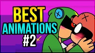 Nita and Leon Did WHAT BEST Animations in Brawl Stars 2 [upl. by Elayne60]