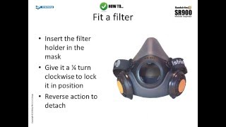 How to use the Sundstrom SR900 modular respirator [upl. by Esnohpla]