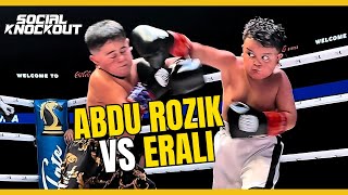 ABDU ROZIK VS ERALI  SOCIAL KNOCKOUT 3 [upl. by Rycca17]