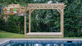 How to Build a Pergola  DoneInAWeekend Extreme [upl. by Leone482]