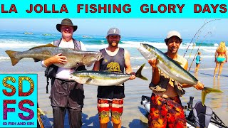 How I Learn to Catch Yellowtail in La Jolla  San Diego Kayak Fishing with Live Bait [upl. by Riti187]