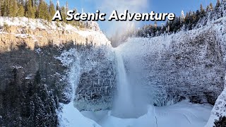 A Day Trip to Helmcken Falls in the Middle of Winter WHAT A SIGHT [upl. by Pattani]