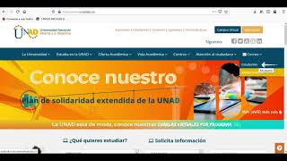 ¿Como ingresar a correo Institucional  UNAD [upl. by Einned]