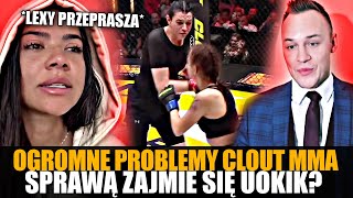 OGROMNE KŁOPOTY CLOUT MMA WALKA GOHA vs NIKITA LEXY PRZEPRASZA [upl. by Walley]