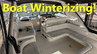 Boat Winterizing All Done  Ready For HaulOut [upl. by Ad]