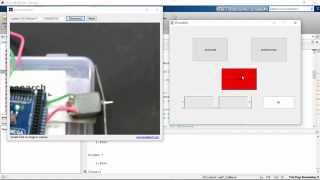 5 Arduino and Matlab GUI DC Motor Control [upl. by Heyes542]