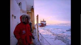 Coast Guard Icebreaker escorts Russian Tanker to Nome [upl. by Fotzsyzrk286]