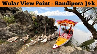 Wular Lake View Point  Must Visiting Place [upl. by Aissila]