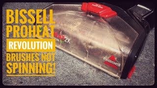 Vacuum repairman shows how to replace belts on Bissell Proheat Revolution 2x [upl. by Ramsdell]