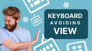 Keyboard Avoiding View  React Native Expo easy way [upl. by Dine488]