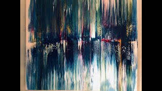 Acrylic Painting  Akrylmaleri  Inspirert av Tove Holter [upl. by Nnylrebma]