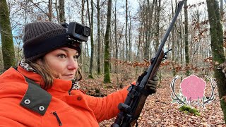 CHASSE AUX SANGLIERS AU FÉMININ  MARGAUX HUNTRESS [upl. by Hamlani422]