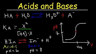 Acids and Bases Review  General Chemistry  Practice Test [upl. by Killy]