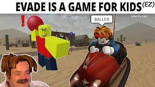 ROBLOX Evade Funny Moments MEMES 1 [upl. by Ainoyek200]