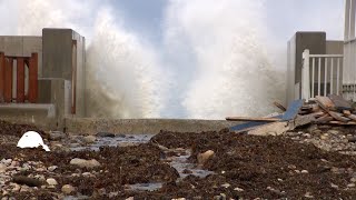 Parts of Massachusetts Cape Cod and Islands battered by heavy rain flooding [upl. by Riesman]