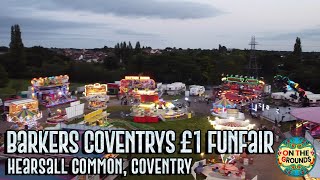 Barkers £1 Fun Fair  Hearsall Common Coventry  11092020 [upl. by Sussi]