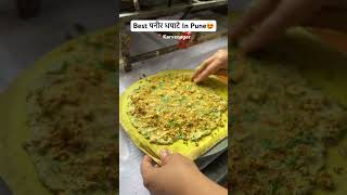 Best Paneer Dhapate In Pune😍 pune punefoodie streetfood foodie [upl. by Amuwkuhc794]