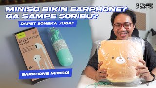 MINISO BIKIN EARPHONE GA SAMPE 50RIBU 🤝 [upl. by Lezti683]