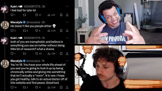 TYLER1 APOLOGIZES FOR ALL THE DRAMA AFTER MACAIYLA DID THIS  SANCHOVIES  LOL MOMENTS [upl. by Eward111]