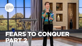 Fears To Conquer Part 2  Joyce Meyer  Enjoying Everyday Life [upl. by Eladroc]