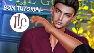 LeLUTka Tutorial BOM Hairbase  Beard  Second Life guide [upl. by Brom565]