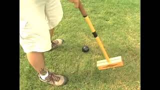 How to Swing a Croquet Mallet [upl. by Nomolos832]