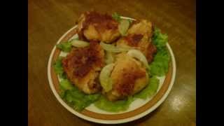 Baked Chicken Thights with Breadcrumbs [upl. by Christa873]