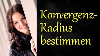 Konvergenzradius bestimmen Konvergenzbereich von Reihen Potenzreihe Beispiel [upl. by Danette]