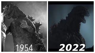 EVOLUTION OF GODZILLA Roar 19542022 [upl. by Luci]