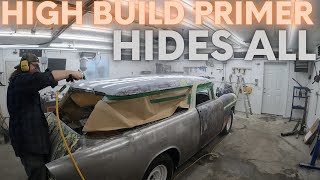 Spray On Body Filler High Build Primer Worth Its Weight In GOLD [upl. by Vinaya]