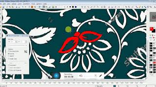 HOW TO EDIT FLORAL DESIGN IN TEXCELLE BY USING TOOLS [upl. by Einafpets]