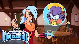 Ghost Crushes  Mighty Magiswords  Cartoon Network [upl. by Alludba]