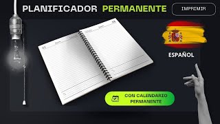 Agenda Permanente en Español PDF para Imprimir [upl. by Yentruoc]