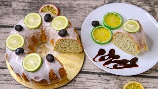 LEMON POPPY SEED CAKE  LEMON POPPY SEED BUNDT CAKE WITHOUT OVEN [upl. by Nylesor]