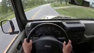 2006 Jeep Wrangler TJ SE 40  Test Drive and Walk Around [upl. by Amalberga]