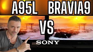 SONY BRAVIA 9 VS A95L QDOLED Sibling TV Battle [upl. by Theodora]