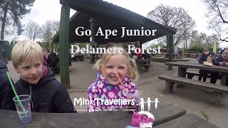 Go Ape Junior Tree Top Adventure at Delamere Forest  Mini Travellers [upl. by Behre]