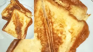 HOW TO MAKE FRENCH TOAST AT HOME USING A TOASTERSANDWICH MAKER [upl. by Fairlie]