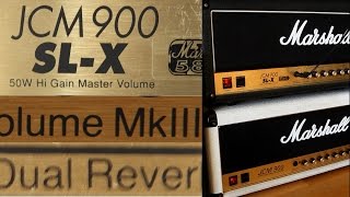 3 Versions of Marshall JCM900 Shootout  MkIII Vs SLX Vs Dual Reverb [upl. by Zoie]