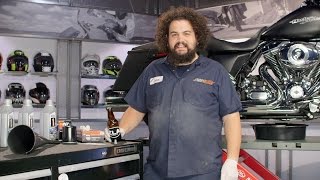 How to Change Motorcycle Oil at RevZillacom [upl. by Aneert]