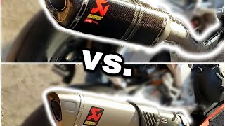 Sound Comparison • FULL Akrapovic Exhaust vs Stock • 2020 Aprilia RSV4 Factory 1100 [upl. by Akkimat178]