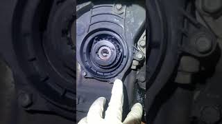 Hyundai Santa fe crank harmonic balancer removal tip [upl. by Hervey17]