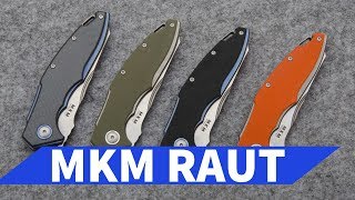 MKM Raut a flipper folding knife [upl. by Nelyaw]