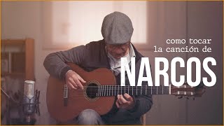 Como tocar TUYO de Rodrigo Amarante  🌵 tema principal de NARCOS en GUITARRA 🎼MeLodíA [upl. by Aracahs]