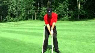 Backswing Pivot and Shoulder Turn Golf Drill [upl. by Obara]